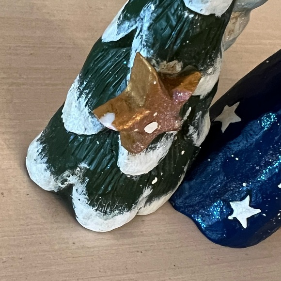 Pam Schifferl Winter Eve Sandman Moon Stars Midwest Season Cannon Falls - Picture 8 of 8